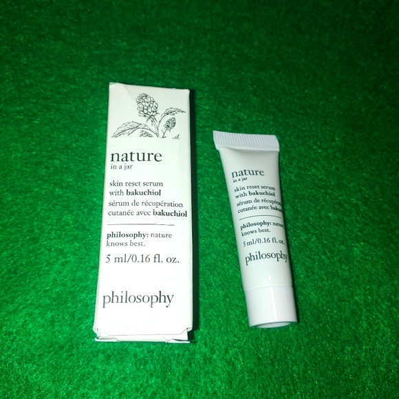 Nature in a Jar Skin Reset Serum w Bakuchiol Retinol Alternative Philosophy - Picture 1 of 2